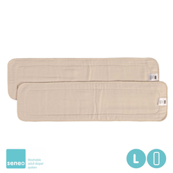 SENEO Kiegészítő betétek Twill, L-es méret, 2 db
