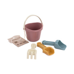Miniland Eco Baby Set ekologických hraček do pískoviště, 18m-72m