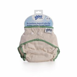 XKKO Organic Plenkové kalhotky - Natural, velikost L