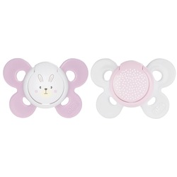 Chicco PHYSIO COMFORT silikónový cumlík, ružový, 0m+
