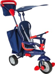 Smart Trike Trojkolka Swirl™ 4v1, modrá/červená