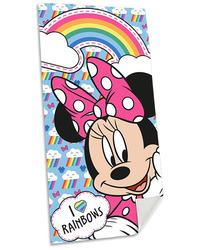 Kinder Euroswan Strandtuch – Minnie Mouse, 70 x 140 cm