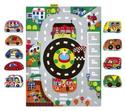 Ks Kindermatte mit Autos – Stadt