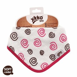 XKKO BMB Spirals&Bubbles - Slintáčik/Šatka, Magenta Spirals (1ks)