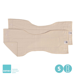 Anatomisch geformte Einlegesohlen SENEO Twill, Größe S, 2 Stk