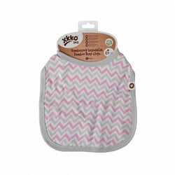 XKKO bambusz-állszíj skandináv Baby Pink Chevron