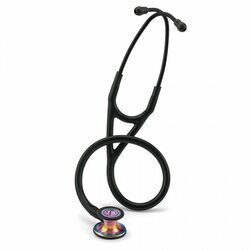 3M Littmann Cardiology IV 6165 Rainbow Finish, kardiologický stetoskop, čierny