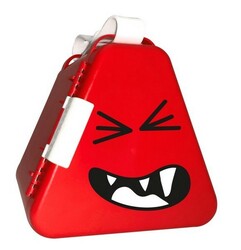 Trunki TeeBee, Prenosný kontajner na hračky, červený