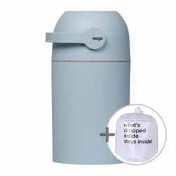 MAGIC Windelsystem, Fassungsvermögen 25 Stück gebrauchte Windeln, blau
