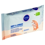 NIVEA Baby Soft &amp; Cream Reinigungs- und Pflegetücher 57 Stk