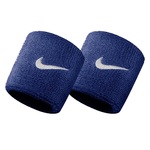 Nike Swoosh Armband, blau, 2 Stk
