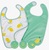 BabyToLove Set podbradníkov  – Mäkké nepremokavé podbradníky, Happy Lemon, 2ks