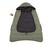CuddleCo Comfi-Cape, Kinderwagen/Autositz/Trage 2 in 1, 25 x 12 cm, schwarz/khaki