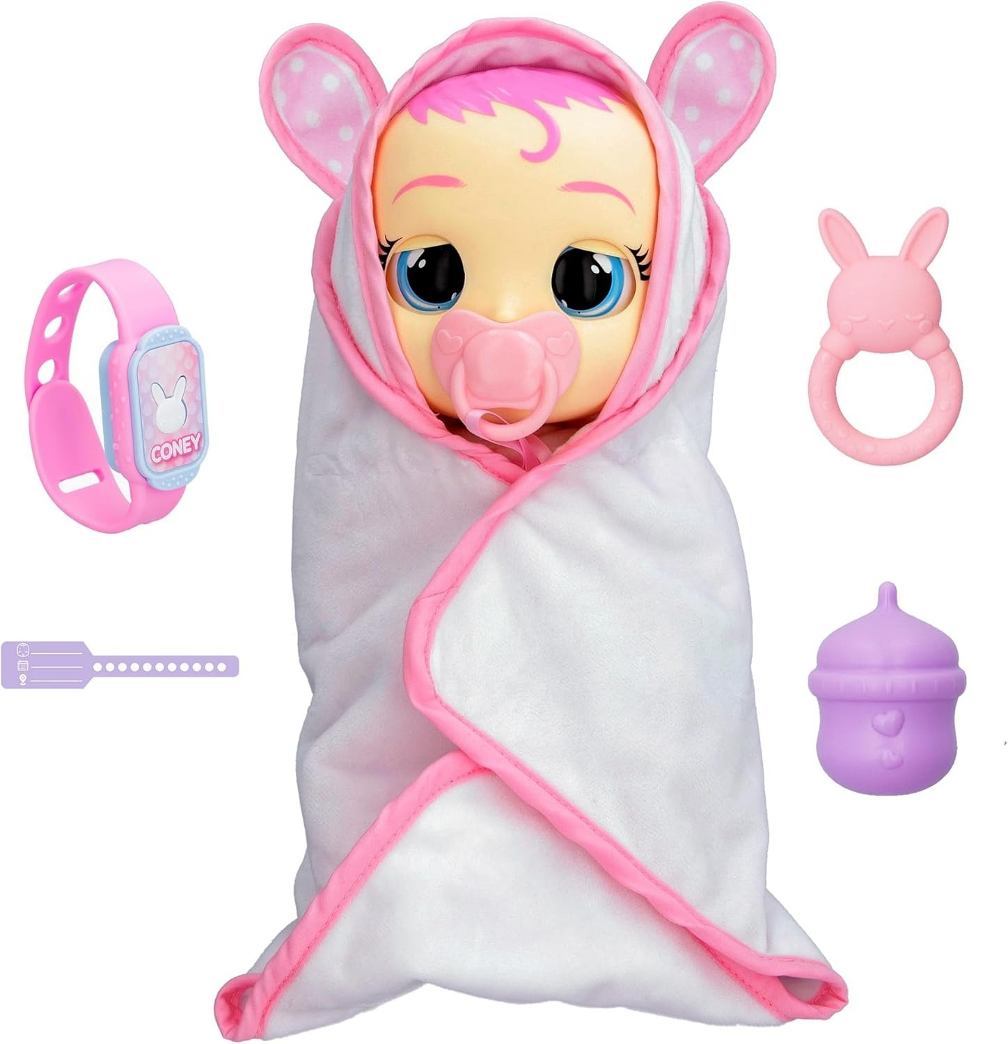 IMC Toys Cry Babies - Newborn Coney Interaktívna bábika