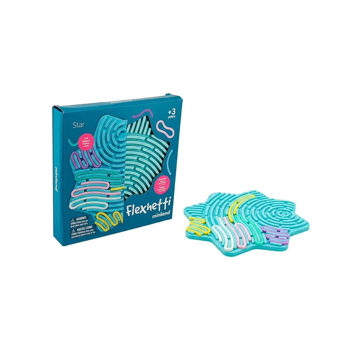 Miniland Flexihetti Senzorické puzzle – Hviezda