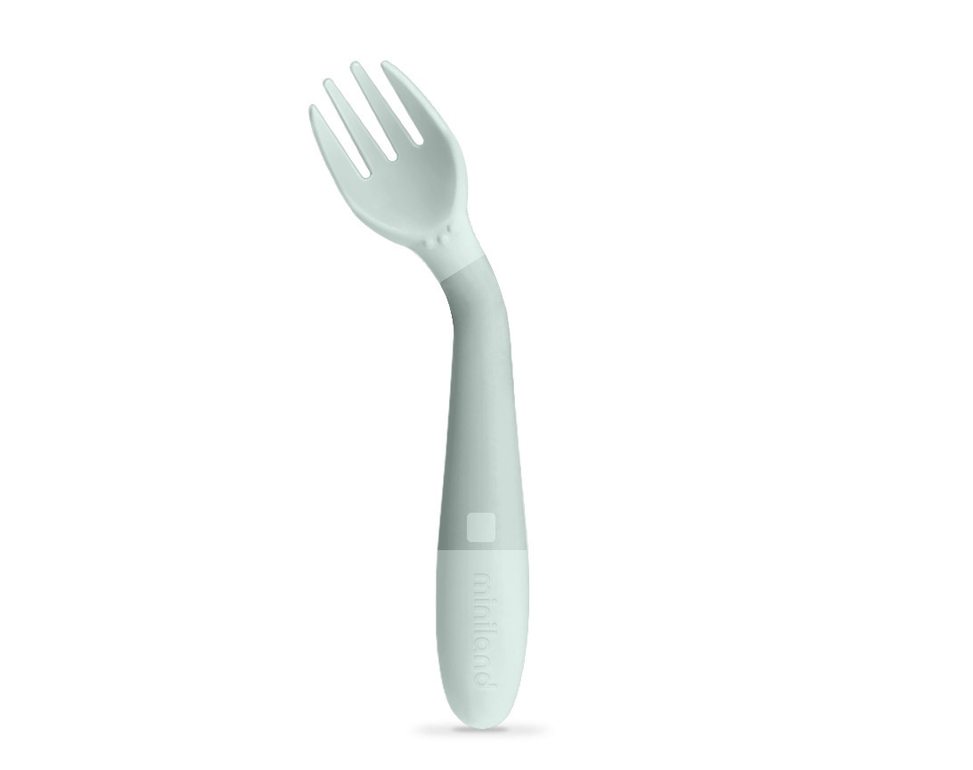 Miniland Dolce  5-dielny set na jedenie pre deti, štvorcový, mätový