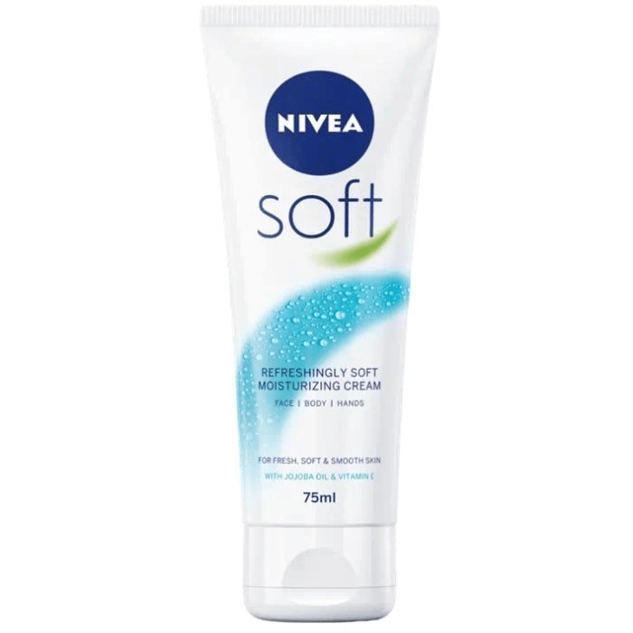 NIVEA Soft Hydratačný krém v tube, 75ml