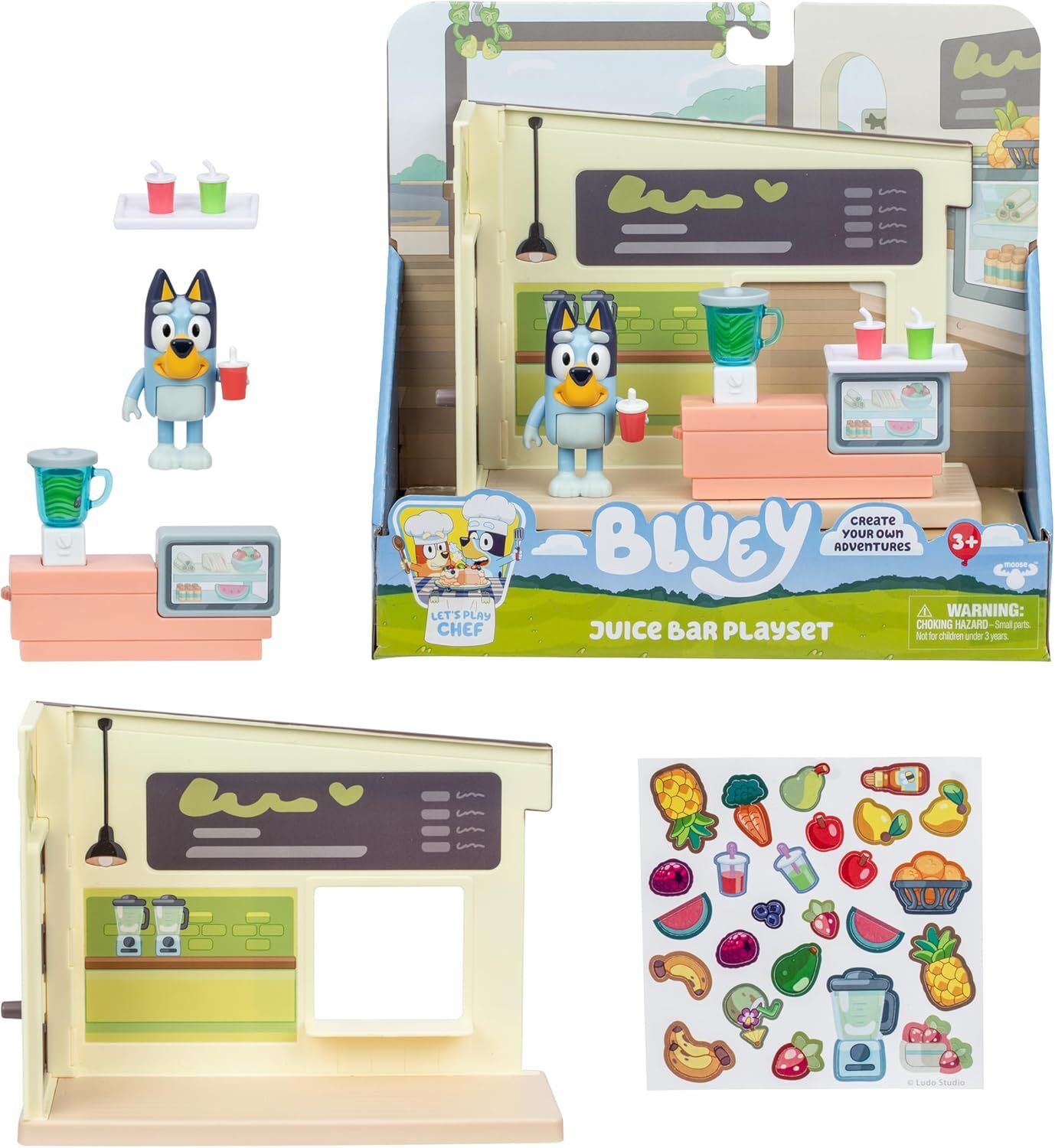 BLUEY Minidet na hranie - Džús bar