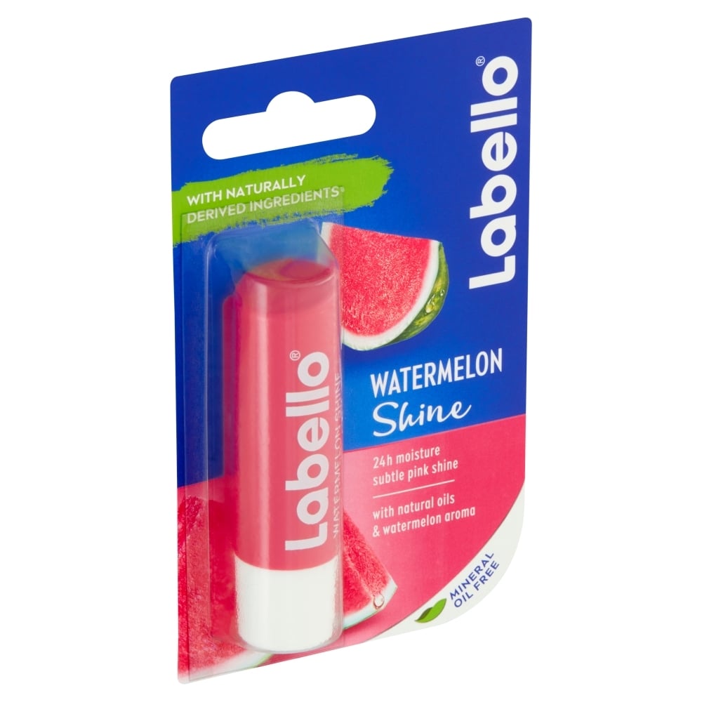 Labello Watermelon Shine ošetrujúci balzam na pery, 4,8 g