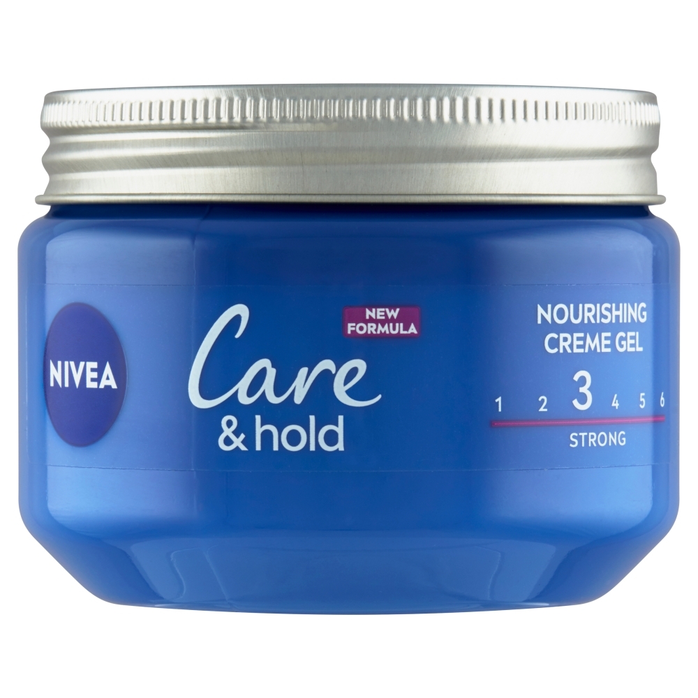 NIVEA Care & Hold Výživný krémový gél na vlasy, 150 ml