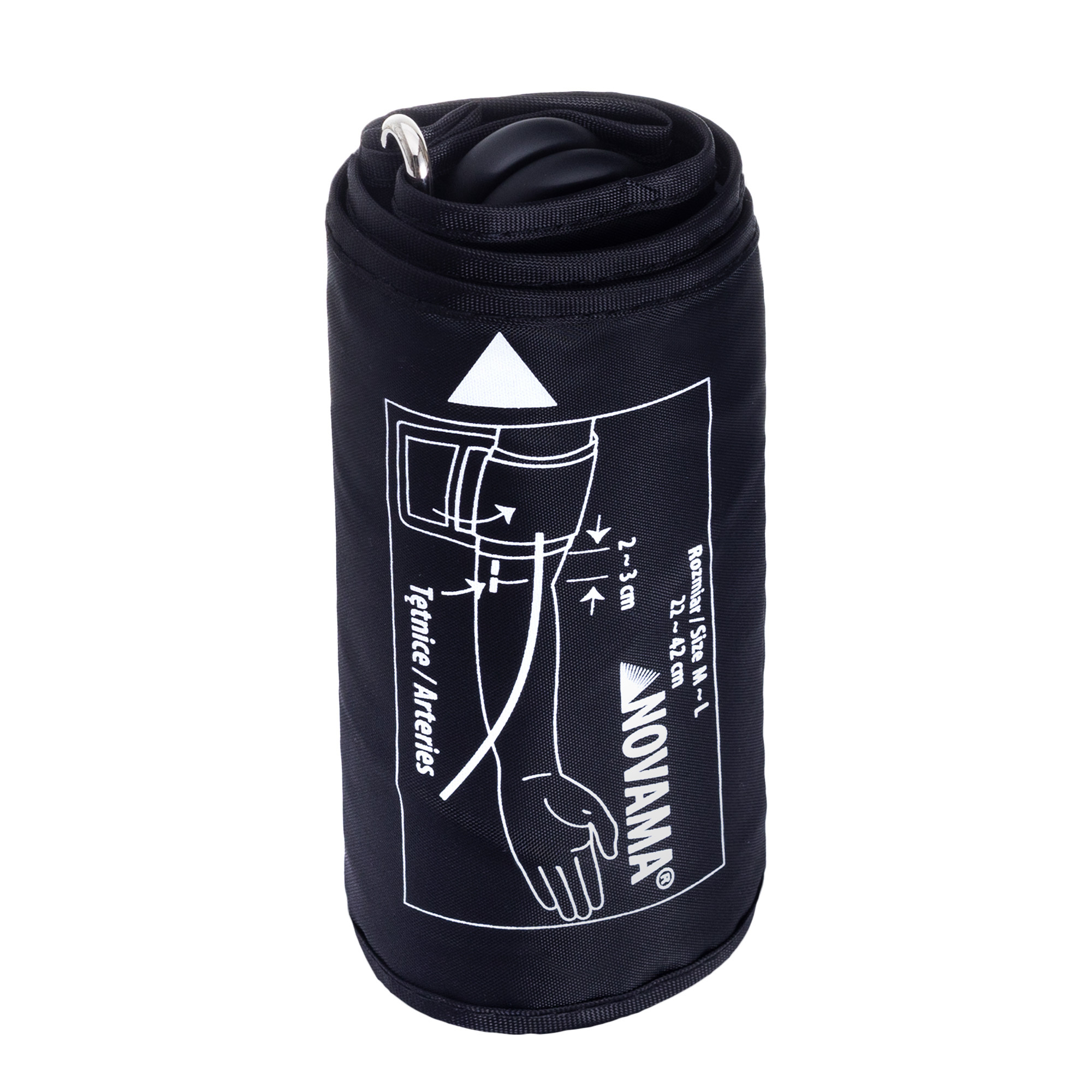 NOVAMA B Kompaktný ramenný tlakomer s intuitívnym ovládaním