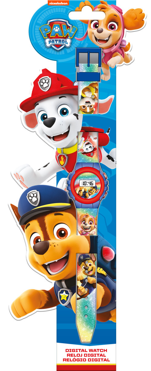 Kids Euroswan Digitálne hodinky, Paw Patrol