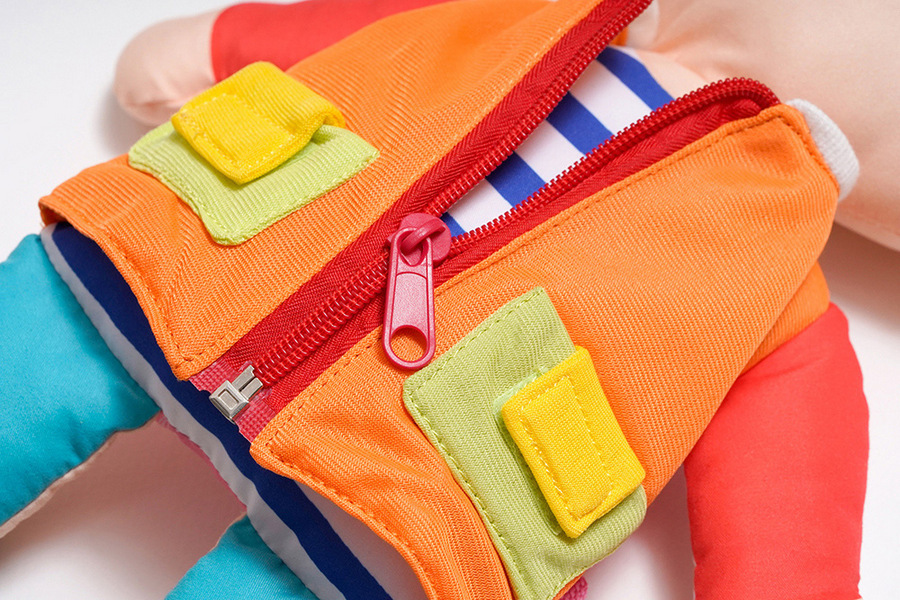 Ks Kids Plyšová bábika - obojstranná