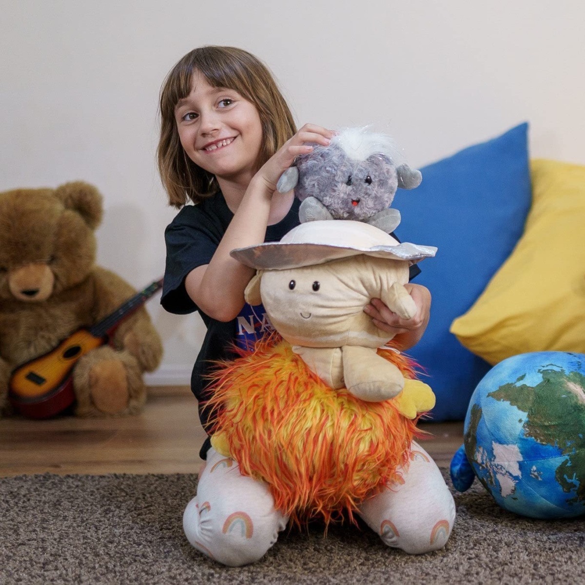 Celestial Buddies Plyšová sada planét s čiernou dierou
