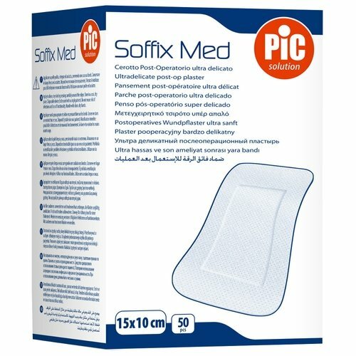 PIC Sofix - Med, Pooperačná sterilná náplasť 15 X 10 cm, 50ks