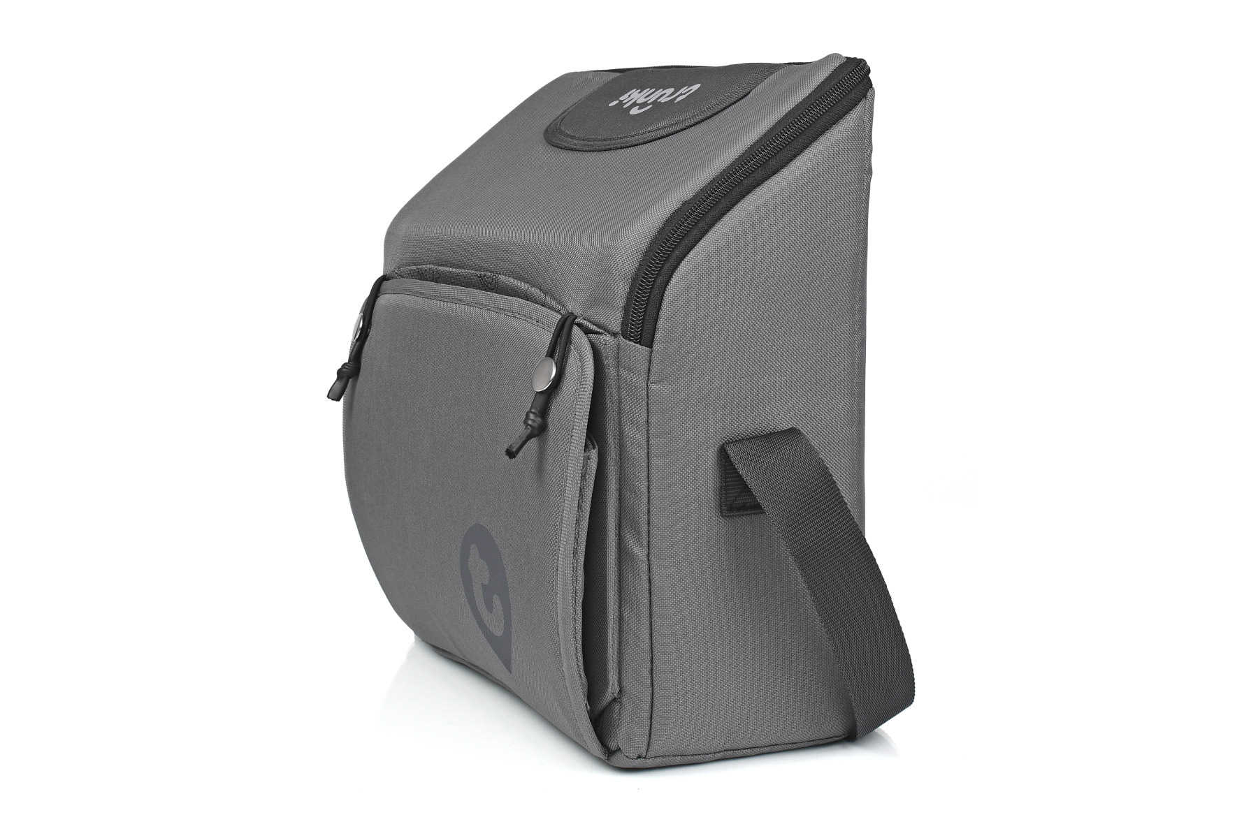Trunki Prenosná jedálenská stolička a podsedák 2v1  - Šedá