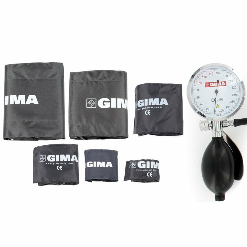 GIMA Sirio Kit, Hodinkový tlakomer so sadou 5 manžiet