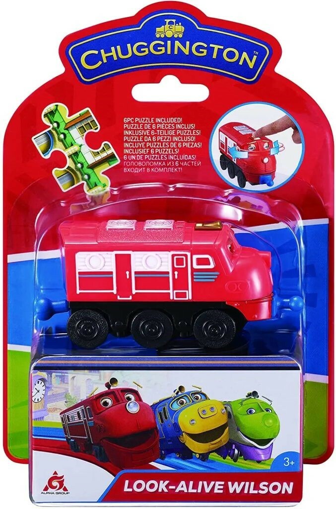 Chuggington Veselé vláčky Mašinka Look Alive - Wilson