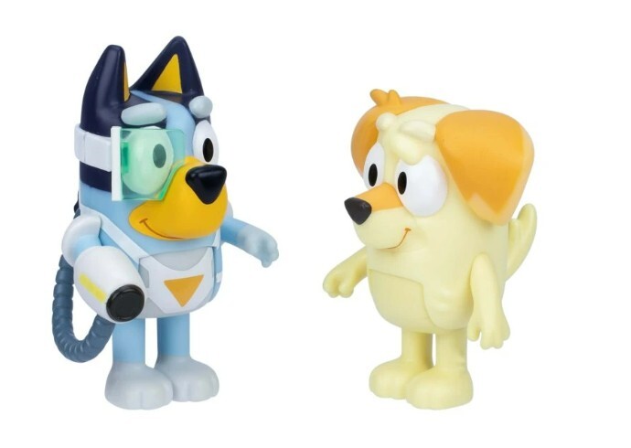 BLUEY Figúrky Bluey - prekvapenie, 2ks