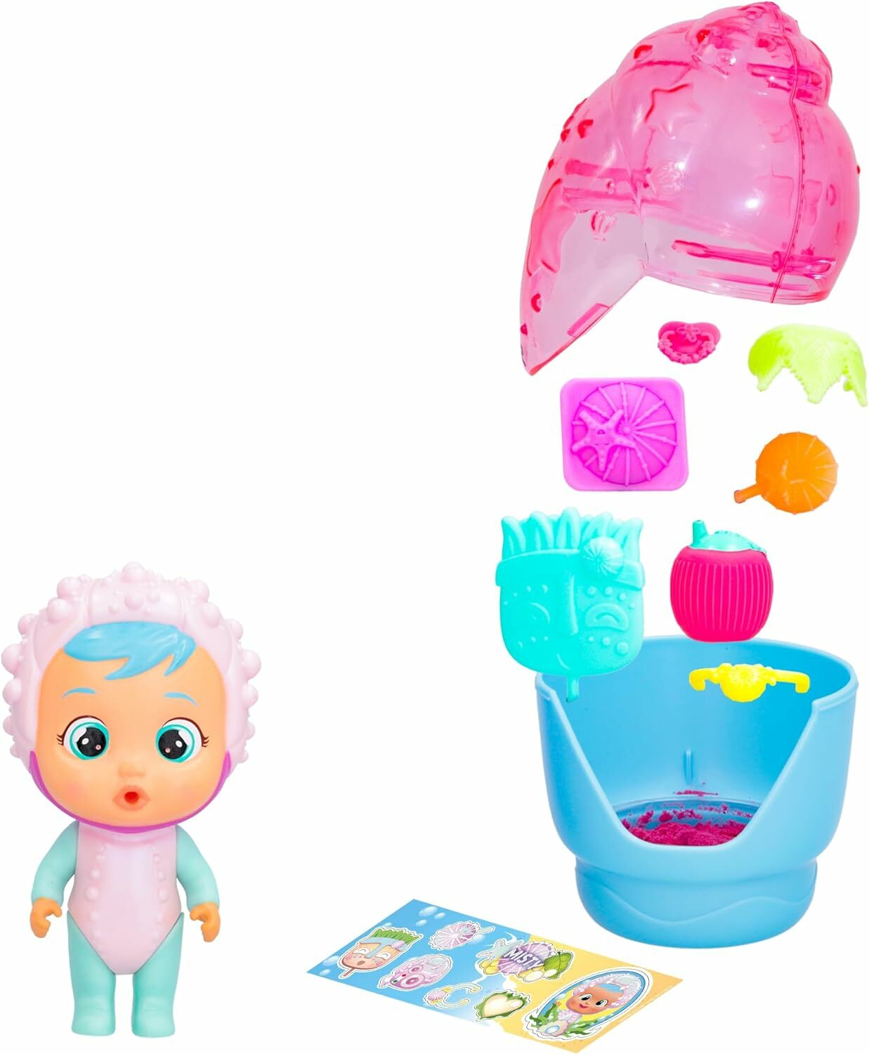 IMC Toys Cry Babies - Magic Tears - Shiny Shells - Coraline