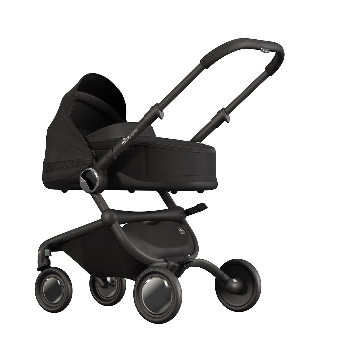 Mima Creo Hlboká vanička do kočíka, Čierna