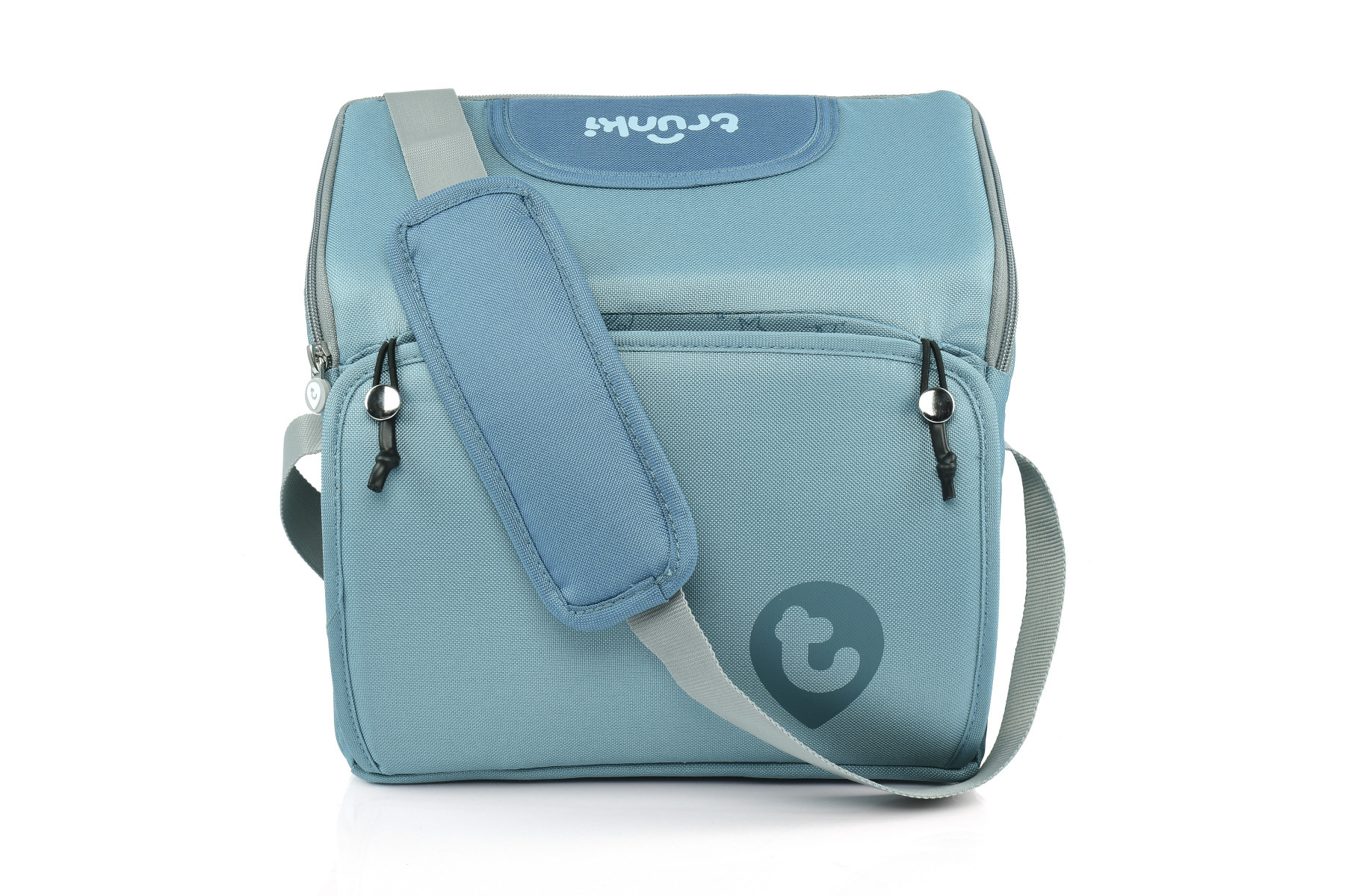 Trunki Prenosná jedálenská stolička a podsedák 2v1 – Modrá