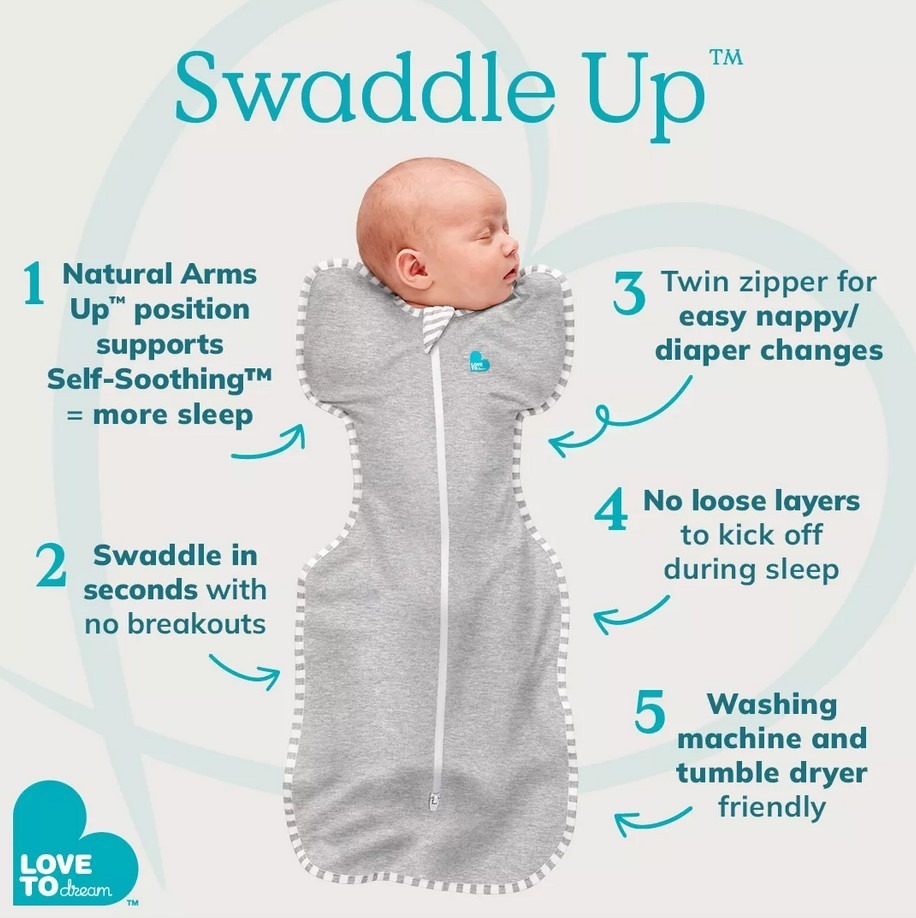 Love To Dream Swaddle UP - Zavinovačka, veľkosť XS - piesková STAGE1 - 1 TOG Originál