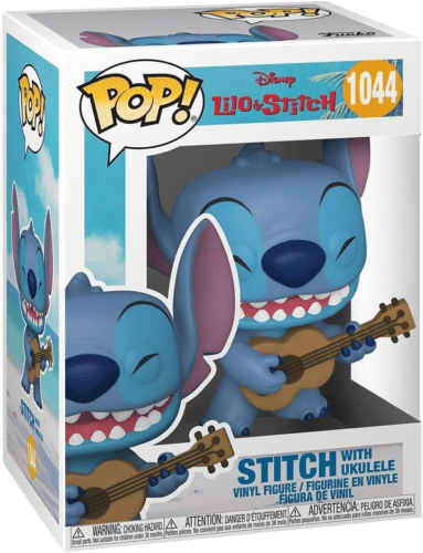 FUNKO POP Disney: Lilo&Stitch - Zberateľská figúrka Stitch s Ukulele