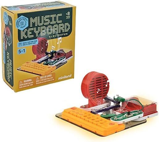 Miniland Electrofun DIY  Vzdelávacia sada - Vyrob si vlastný klavír