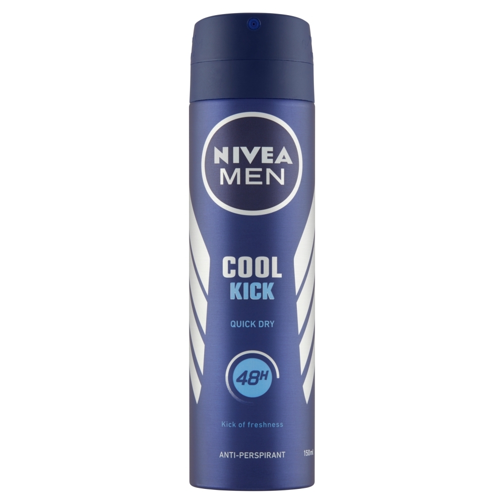 NIVEA Men Cool Kick Sprej antiperspirant, 150 ml