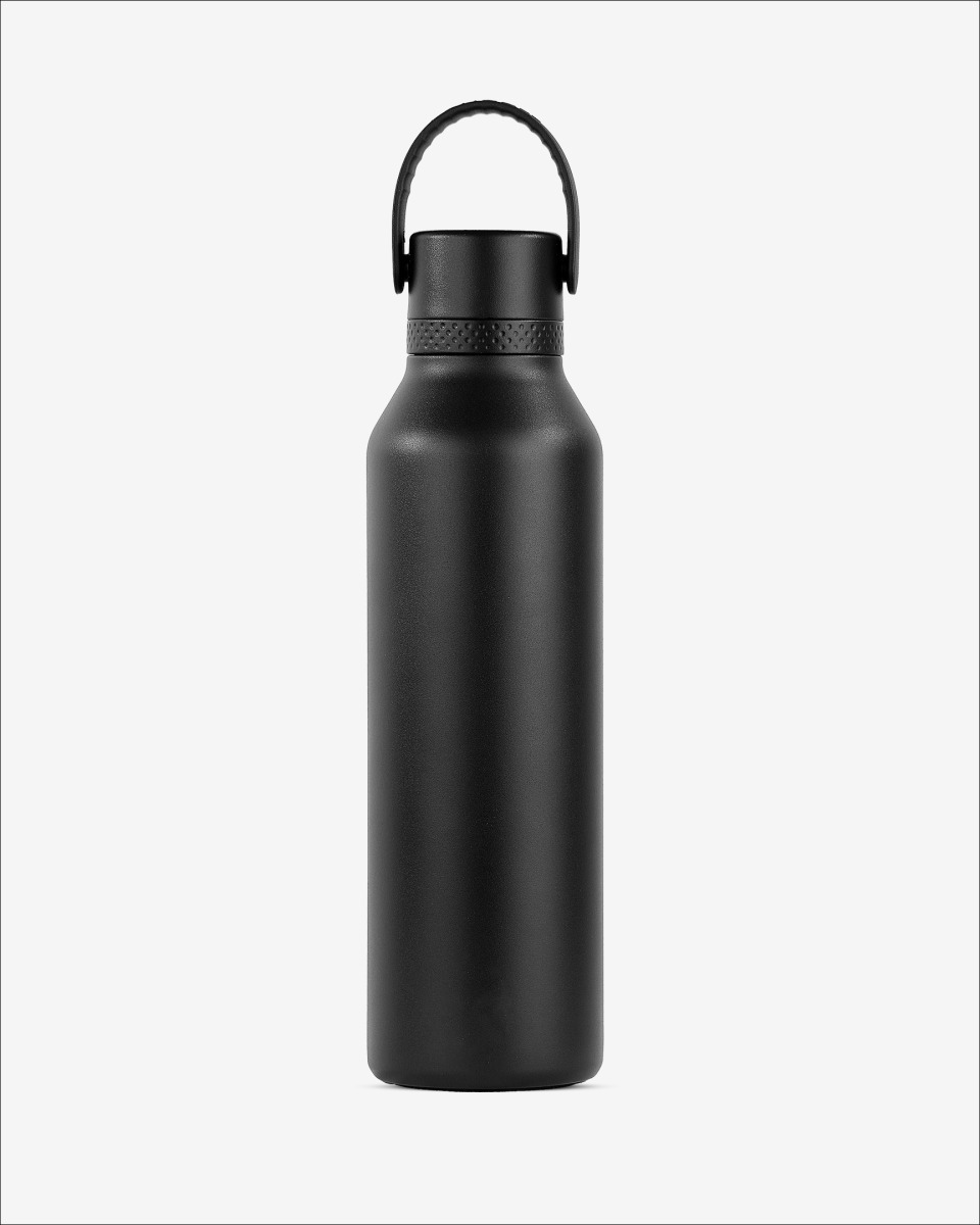 Runbott Mii Nerezová termofľaša s izoláciou – 600ml, Čierny