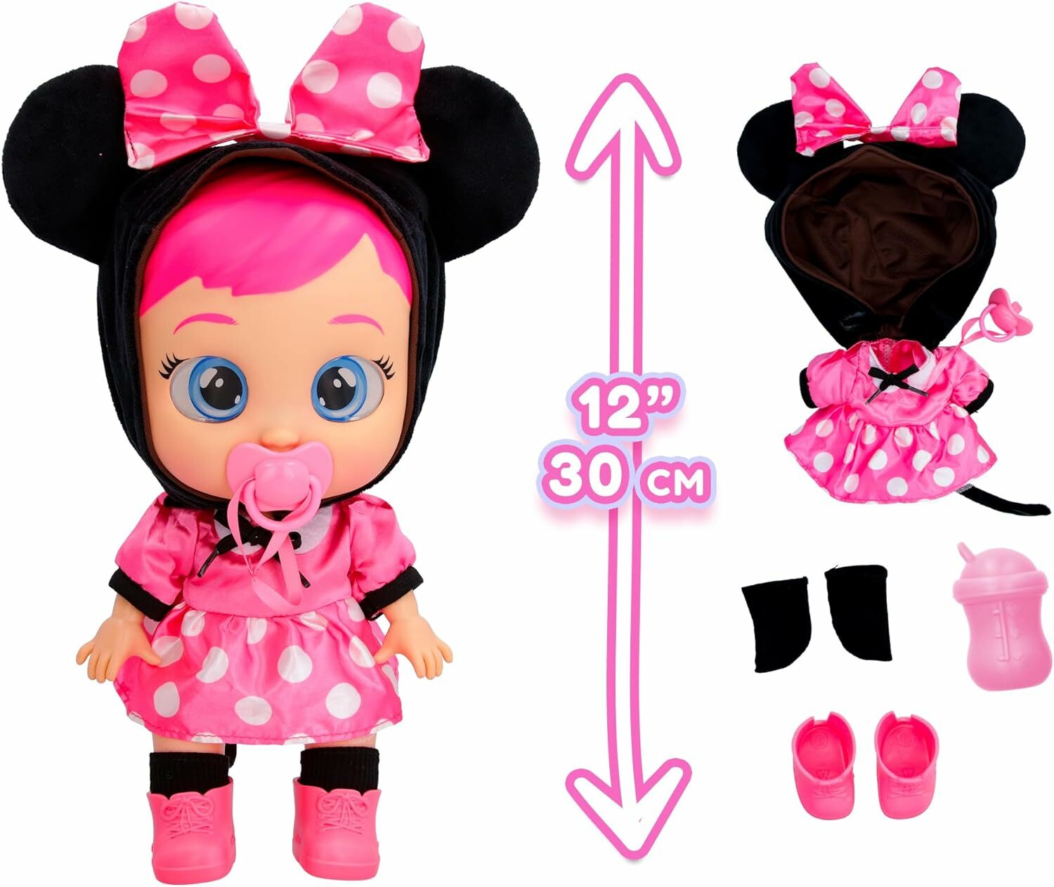 IMC Toys Cry Babies - Interaktívna bábika Minnie