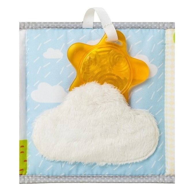 BenBat Dvojstranná senzorická knižka pre dojčatá