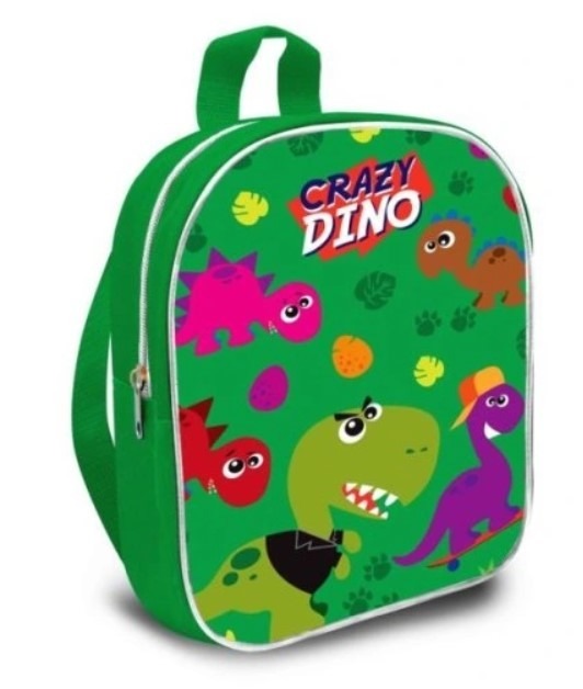 Kids Euroswan Jednokomorový batoh, Crazy Dino, 29 cm