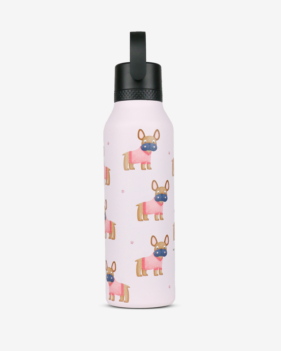 Runbott Mii Nerezová termofľaša s izoláciou – 600ml, Bulldog