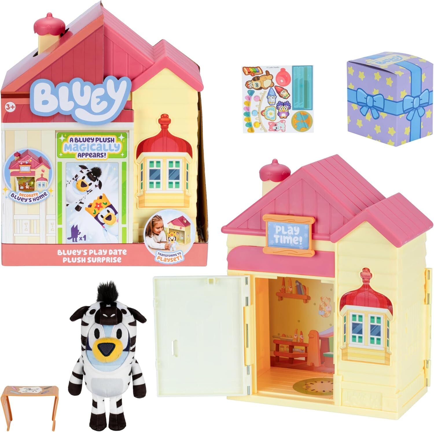 BLUEY Hrací set - Blueyho domček s prekvapením