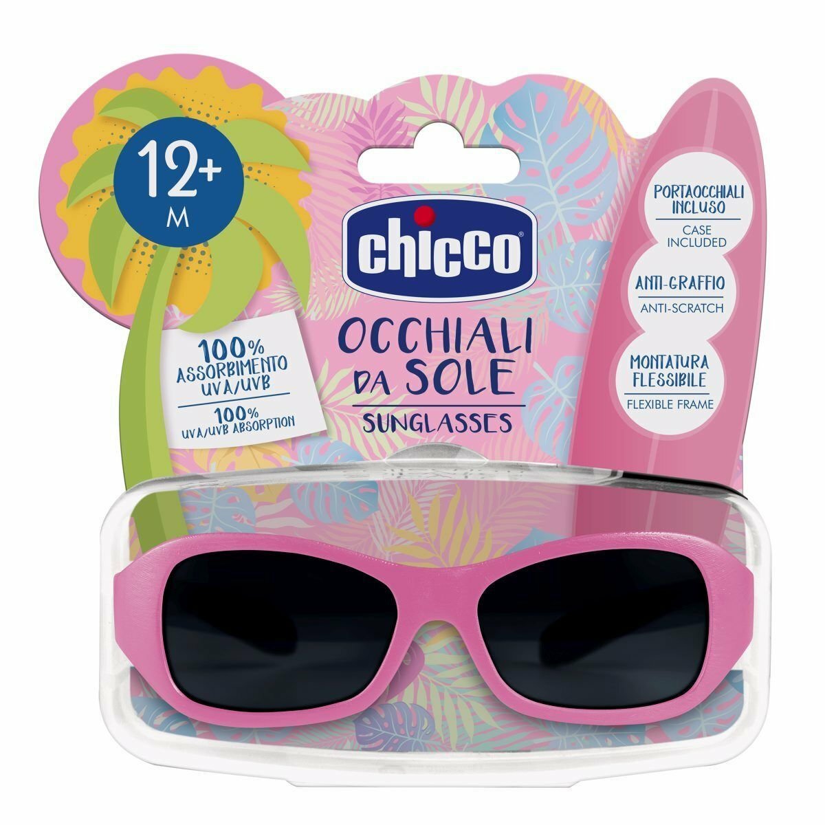 Chicco Slnečné okuliare pre dievča, od 12m+