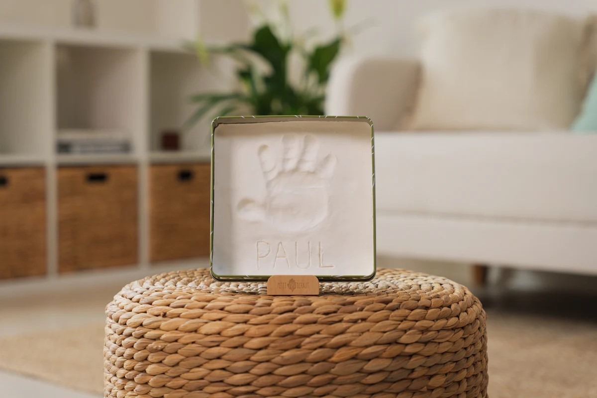 Petit Artichaut Štvorcová krabička na odtlačok - listy