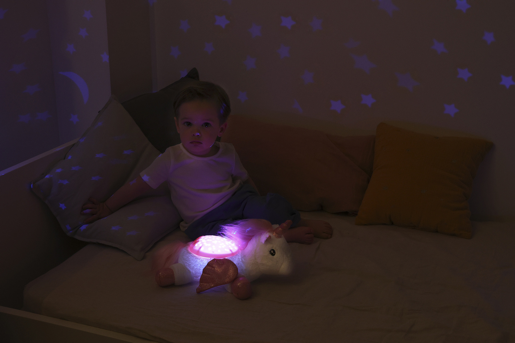 Cloud b® Twilight Buddies™ Unicorn, Nočné svetielko, Jednorožec, 0m+