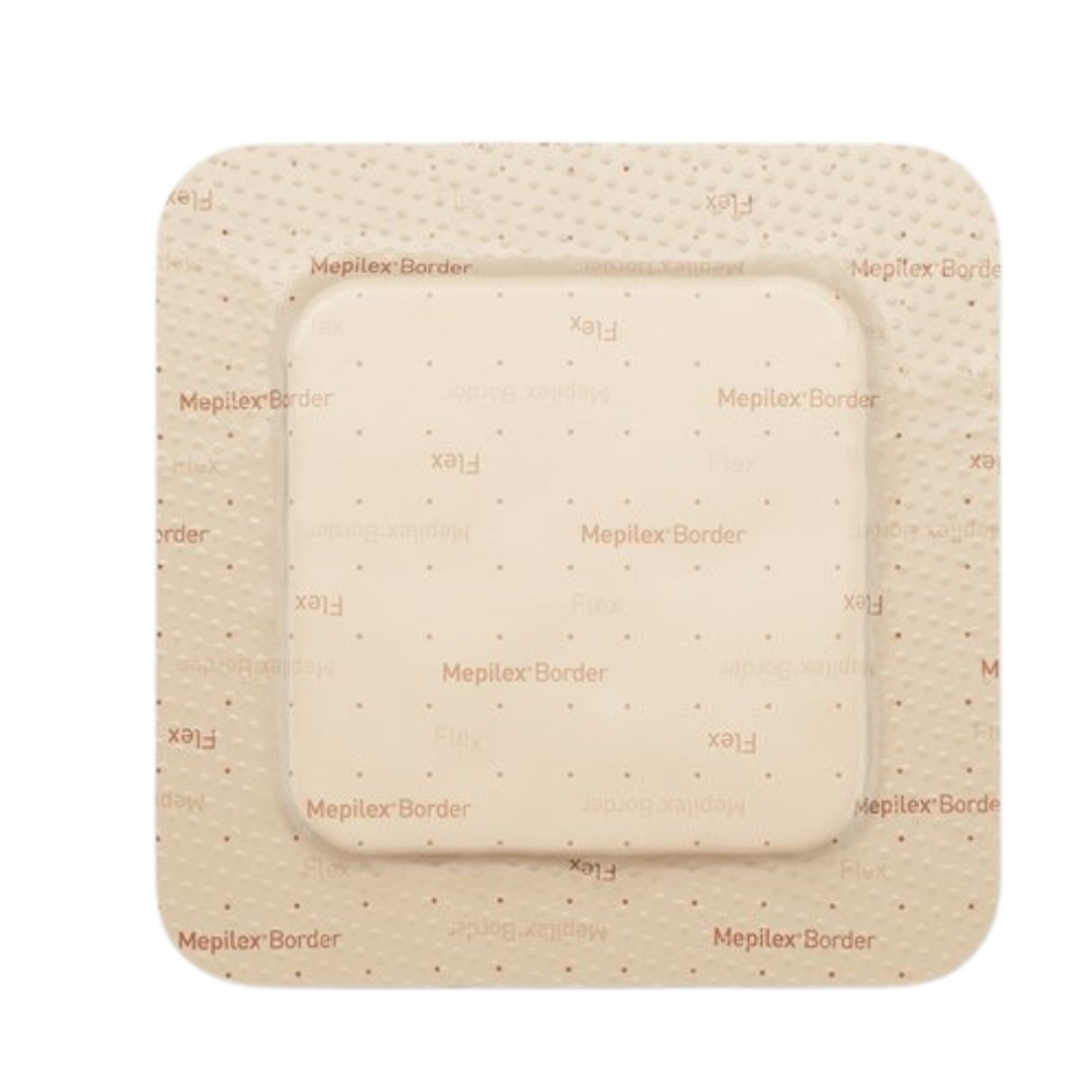 Molnlycke Mepilex Border FLEX obväz 7,5 x 7,5cm,  5 ks